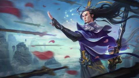 【英雄联盟】仙侠剑圣 风女炫彩预览